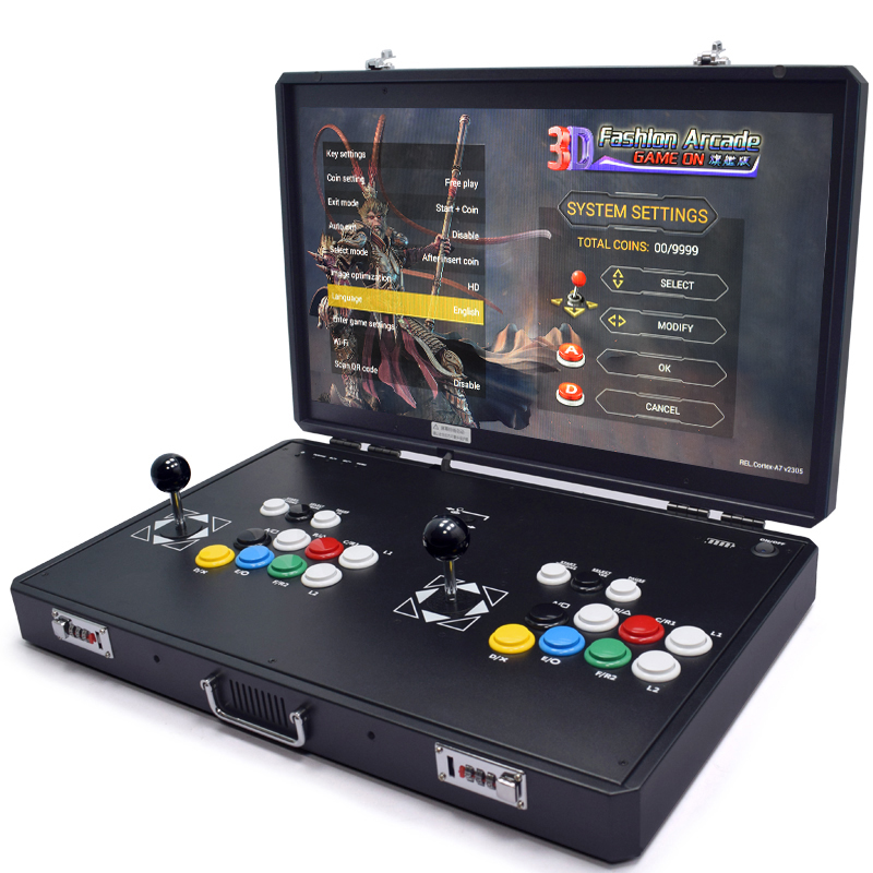 Board Game Online - PANDORA H3 24นิ้วจอแอลซีดีคอนโซลอาเขต, 23000เกม, บอร์ดผู้เล่น PCB