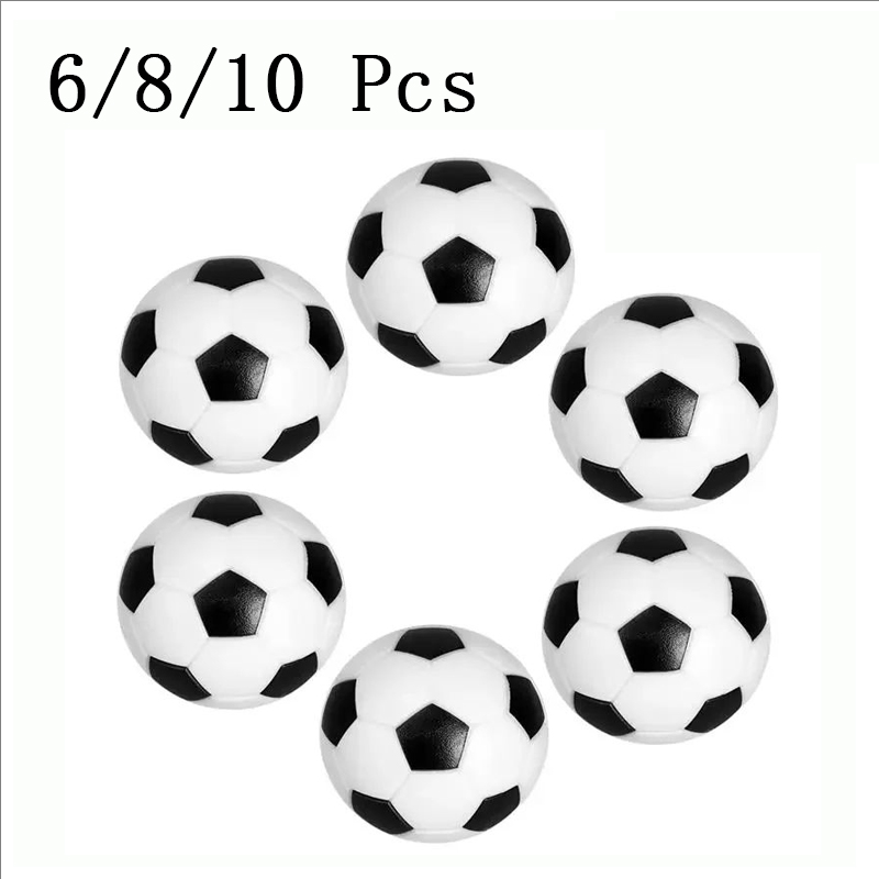 Board Game Football - ลูกฟุตบอลขนาดเล็ก ลูกฟุตบอลพลาสติกสำหรับเปลี่ยน อะไหล่โต๊ะฟุตบอล สำหรับเกมฟุตบอลบนโต๊ะในร่มสำหรับครอบครัว