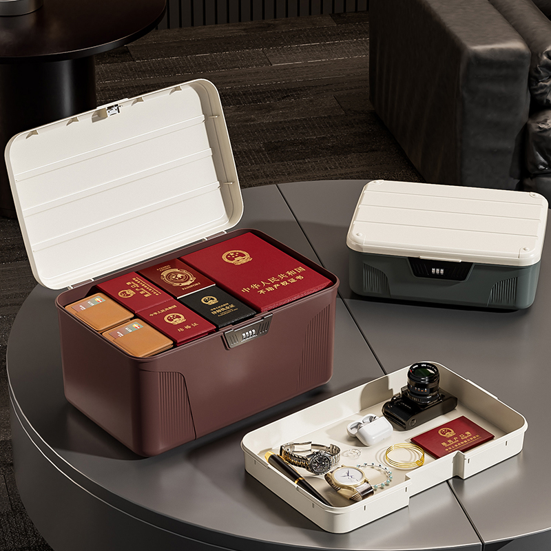 ตู้เซฟหลายชั้นพร้อมรหัสผ่านดิจ - Token Tray Organizer บทวิจารณ์และราคา