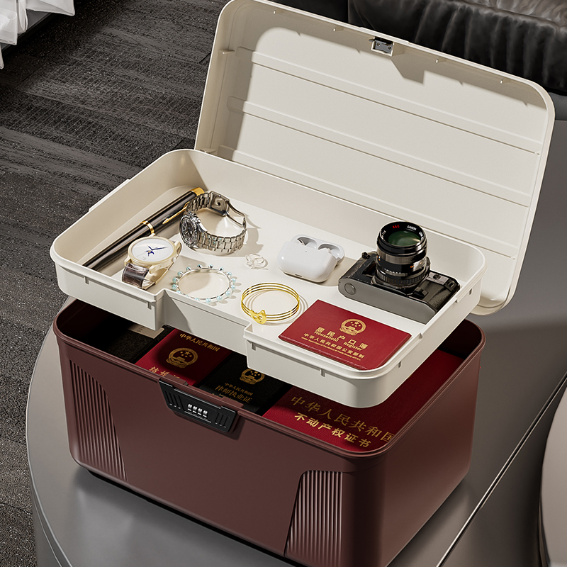 ตู้เซฟหลายชั้นพร้อมรหัสผ่านดิจ - Token Tray Organizer บทวิจารณ์และราคา