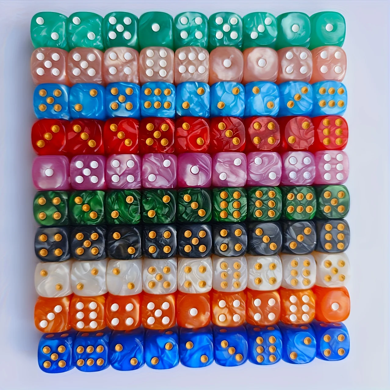 ลูกเต๋าอะคริลิก 6 ด้าน ขนาด 12 - Board Game Electronic Table บทวิจารณ์และราคา
