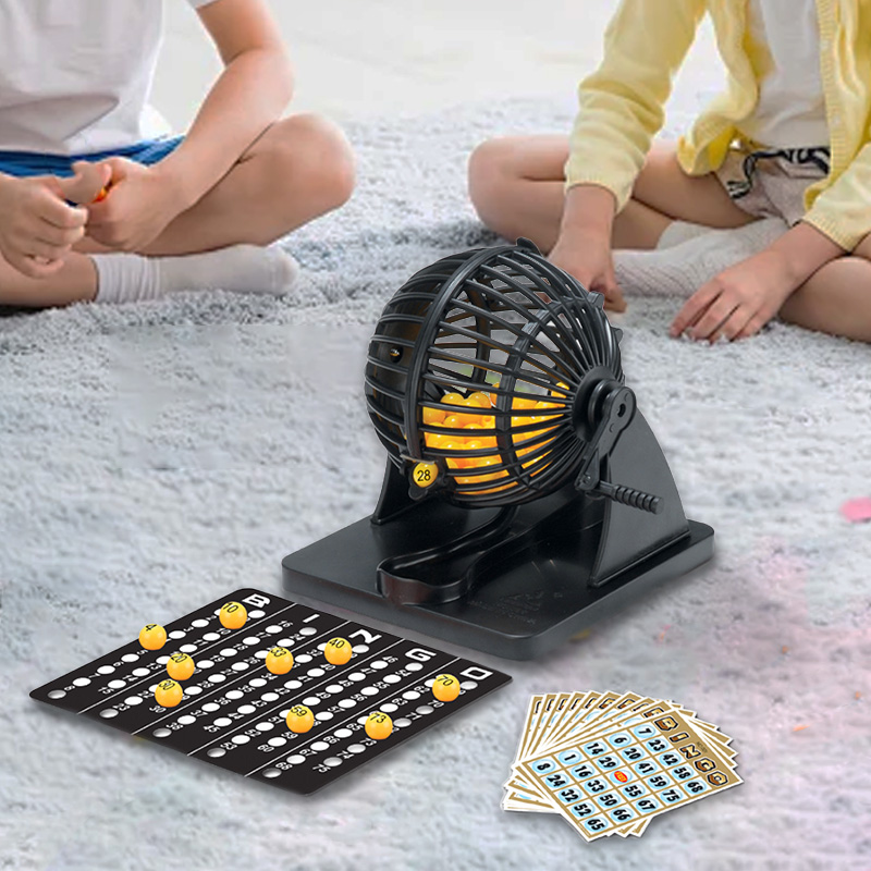 บิงโกเครื่องจับสลากกรง Sweepst - Board Game Electronic Table บทวิจารณ์และราคา