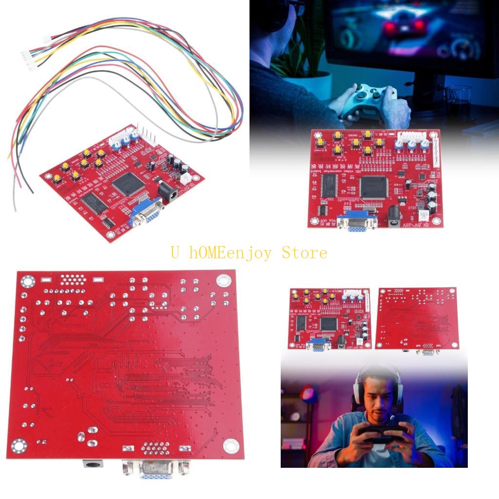 B0KF Game CGA to VGA Converter - Board Game Video Games บทวิจารณ์และราคา