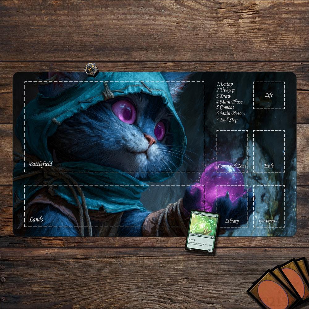 แผ่นรองเล่นการ์ดแมจิก ลายแมวปร - Board Game Detective บทวิจารณ์และราคา