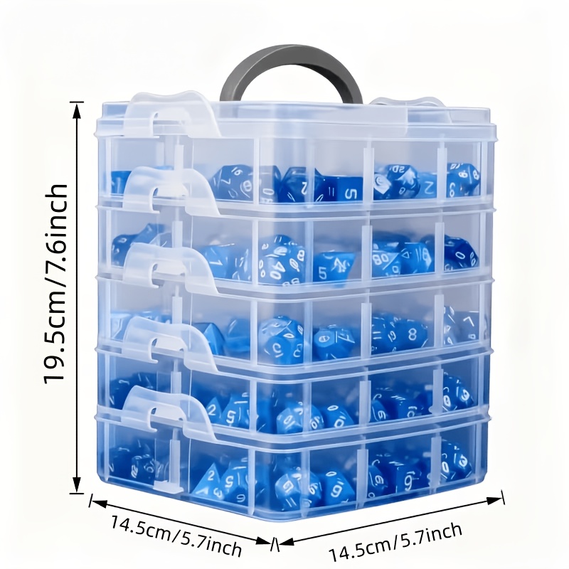 กล่องเก็บของแบบใส 5 ชั้น พร้อม - Token Tray Organizer บทวิจารณ์และราคา