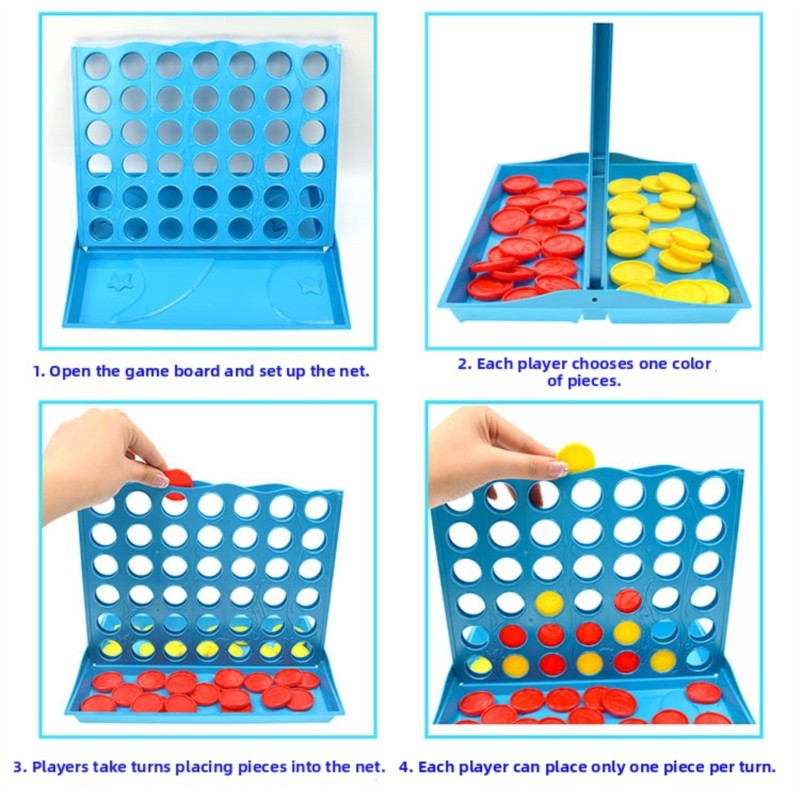เกมกระดาน 3D สี่แถวสำหรับเด็ก  - Board Game Electronic Table บทวิจารณ์และราคา