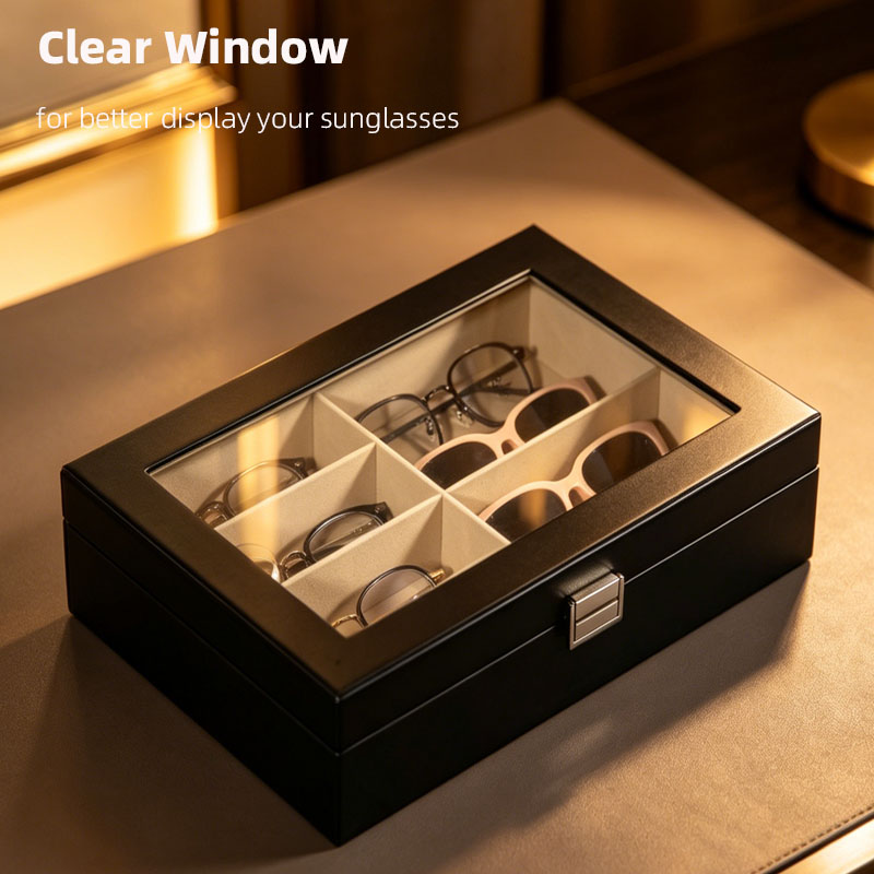 กล่องเก็บแว่นตา 6 ช่อง สีดำ กล - Token Tray Organizer บทวิจารณ์และราคา