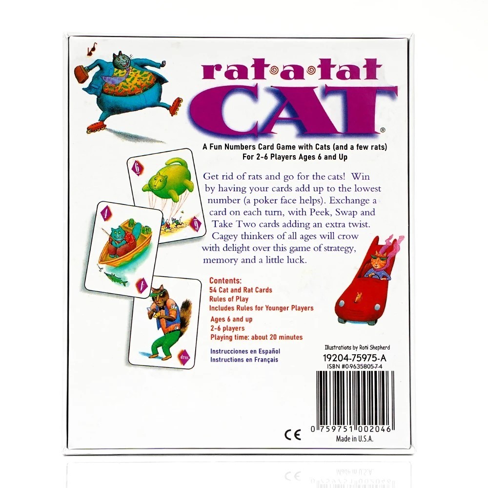 เกมไพ่ตัวเลขแสนสนุก แรท อะ แทท - Board Game Fun บทวิจารณ์และราคา