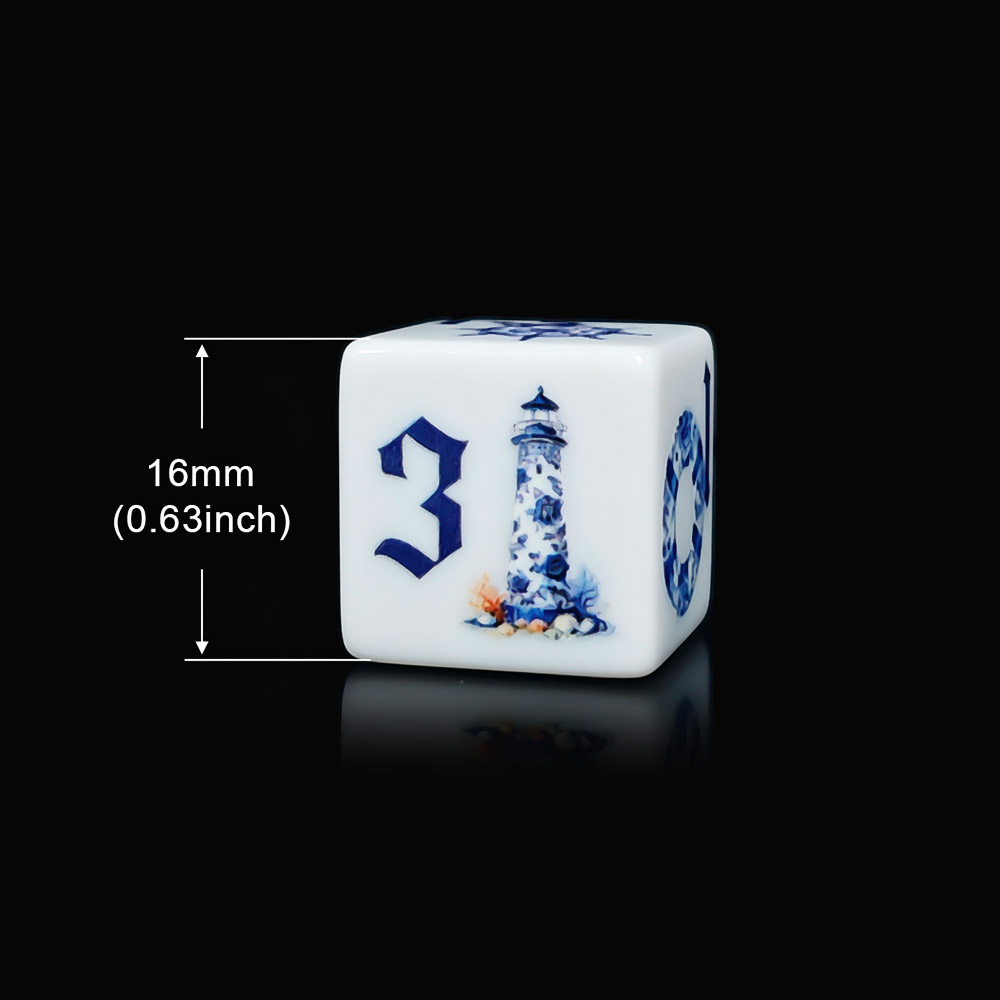 ลูกเต๋าอะคริลิก D6 ขนาด 16 มม. - Board Game Electronic Table บทวิจารณ์และราคา
