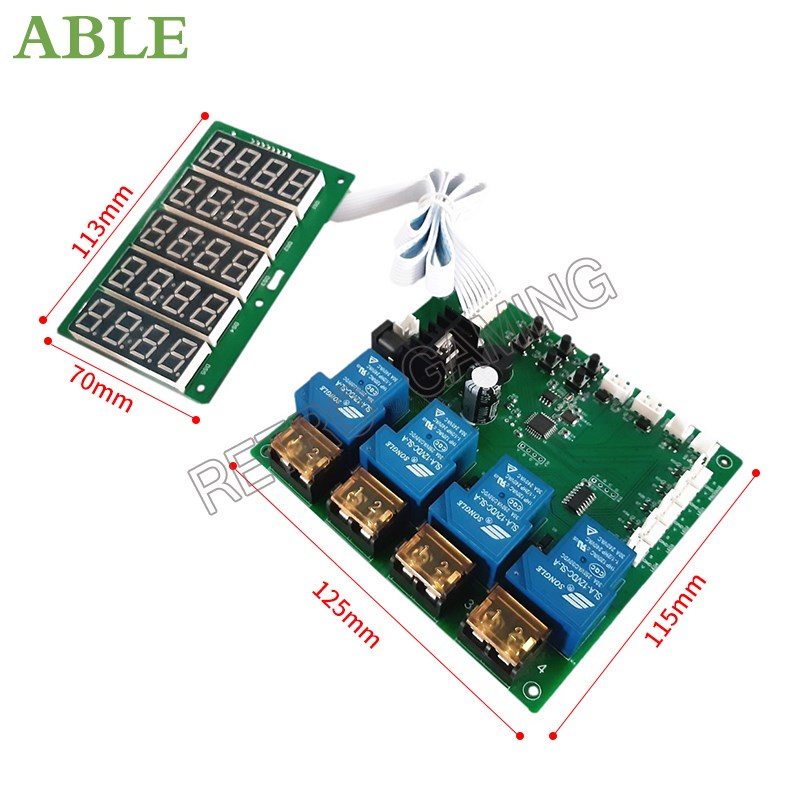 JY-215 Inbuilt เคาน์เตอร์ 4 ช่ - Board Game Economy บทวิจารณ์และราคา