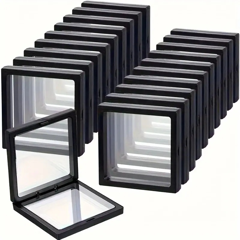 20 ชิ้น Clearview 3D ลอยจอแสดง - Token Tray Organizer บทวิจารณ์และราคา