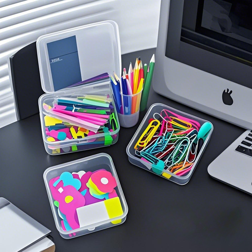 กล่องเก็บของใส 8 ชิ้น กล่องพลา - Token Tray Organizer บทวิจารณ์และราคา